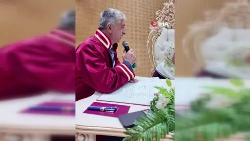 86’sında damat, 72’sinde gelin oldu