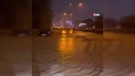 Kocaeli’de kimi botla, kimi sırtlarda kurtarıldı