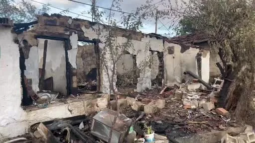 Tekirdağ’da müstakil evde yangın