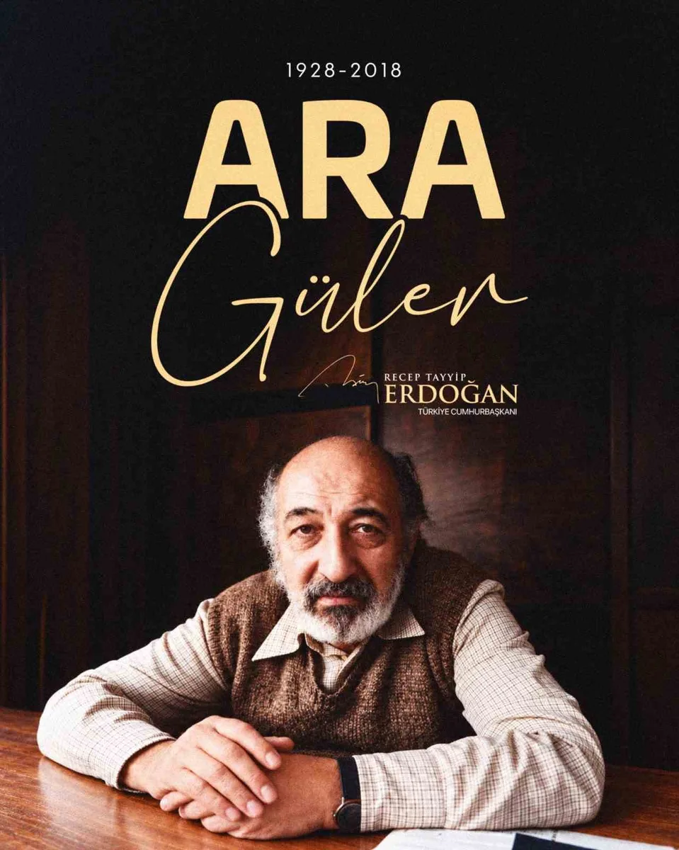 Cumhurbaşkanı Erdoğan, Ara Güler’i vefatının 8. yılında andı