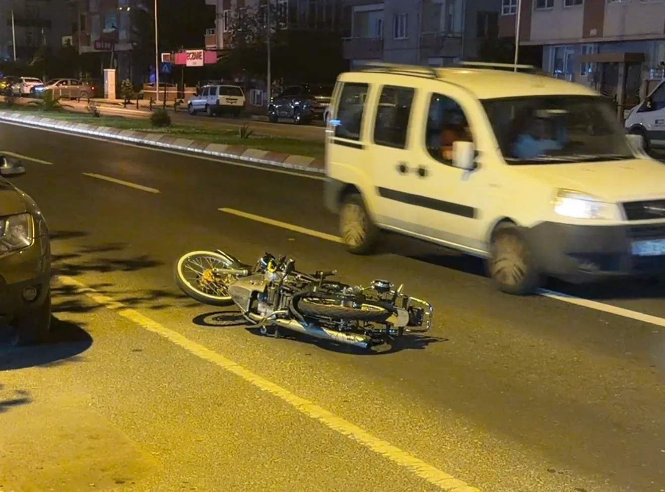 Lüleburgaz’da feci kaza: Motosiklet sürücüsü hayatını kaybetti