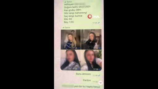 Yasa dışı üreme ticareti operasyonunda donör kadınların katalog görselleri ortaya çıktı