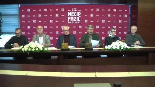 13. Necip Fazıl Ödülleri’nin kazananları açıklandı: 8 dalda 9 isme ödül