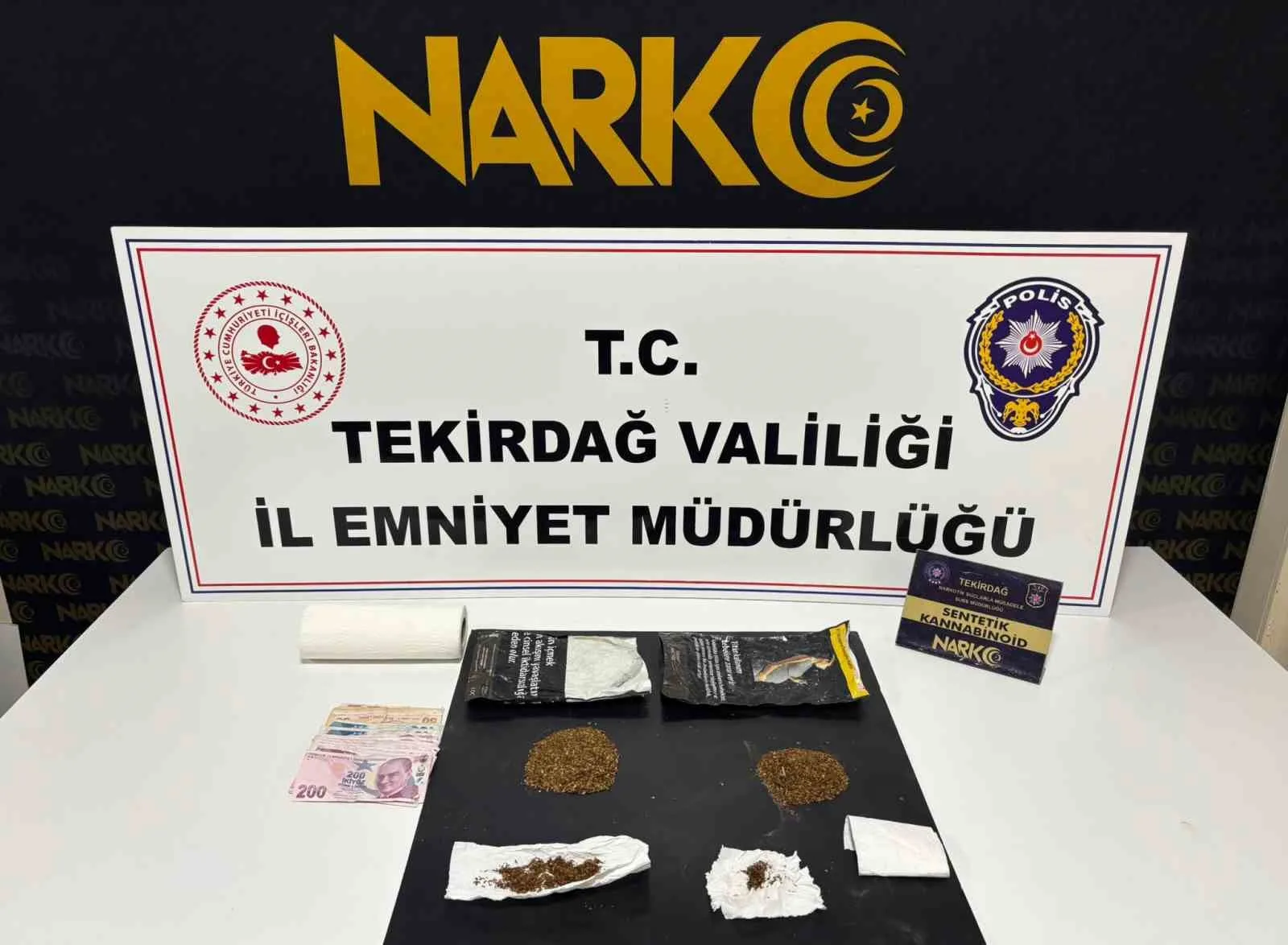 Tekirdağ’da uyuşturucu operasyonları: 45 şüpheli tutuklandı