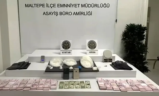 Maltepe’de zula evine operasyon: 2 kilo 150 gram uyuşturucu ele geçirildi