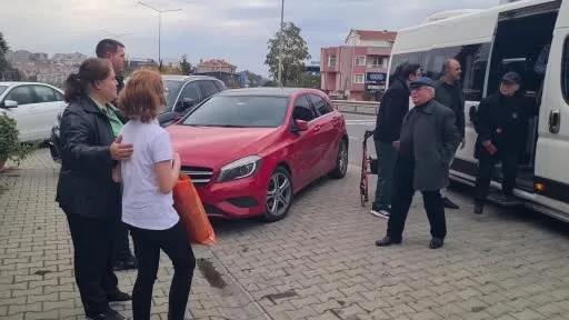 Tekirdağ’da dede-torun buluşması: Sevgi köprüsü kuruldu