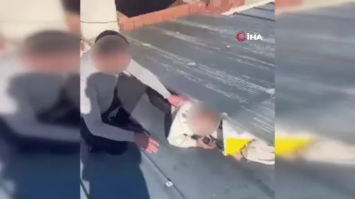 20 suç kaydı vardı...Çatıda böyle yakalandı