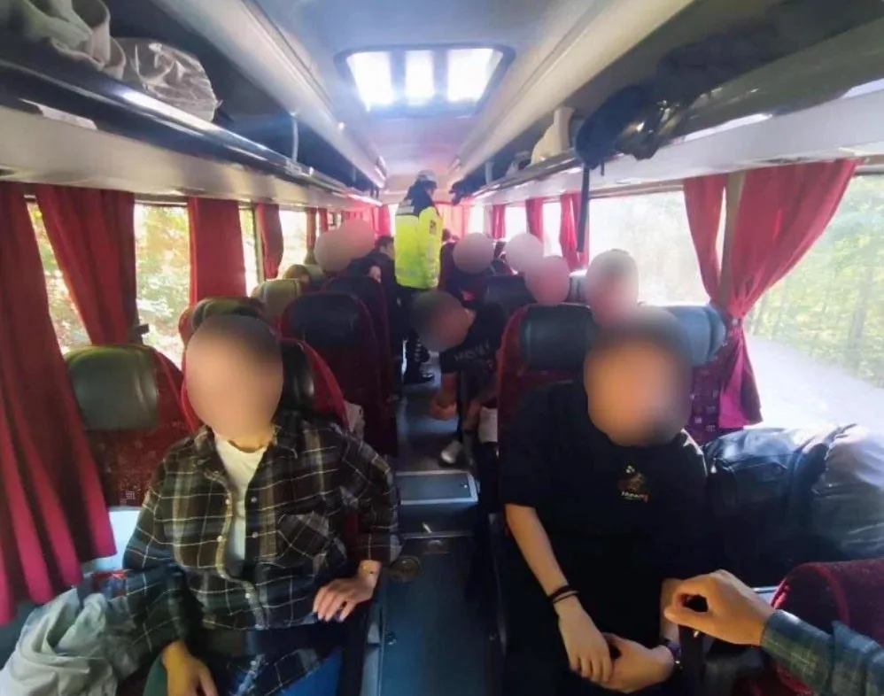 Bursa’da jandarmadan okul servislerine sıkı denetim