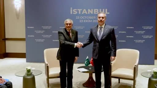 Bakan Fidan, Pakistanlı mevkidaşıyla görüştü