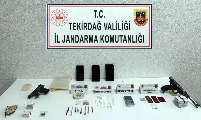 Tekirdağ’da uyuşturucu operasyonu: 1 tutuklama