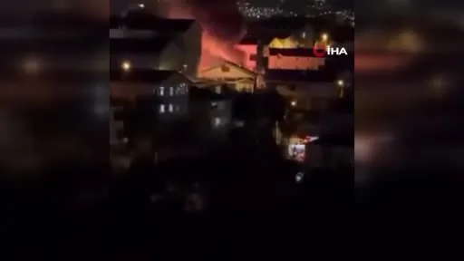 Beykoz’da kulübede çıkan yangın 2 binaya sıçradı