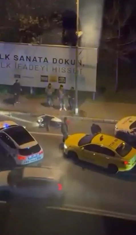"Dur" ihtarına uymayan motosikletli kaçtı, polis havaya ateş açtı