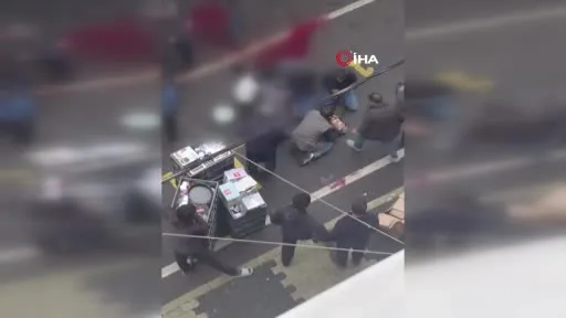 Sancaktepe’de pazar yerinde bıçaklı kavga: Biri çocuk 6 yaralı