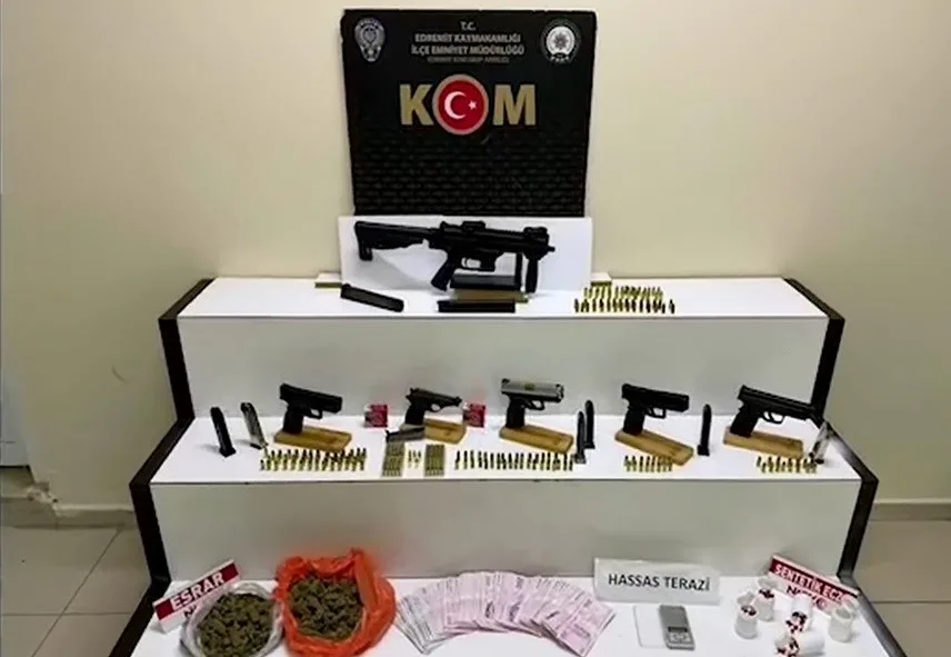 Balıkesir’de silahlı saldırılarda 13 şüpheli tutuklandı
