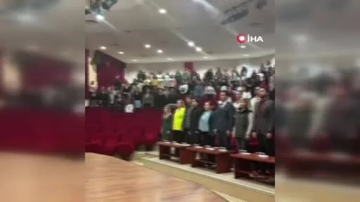 Gençlere yangın farkındalık eğitimi