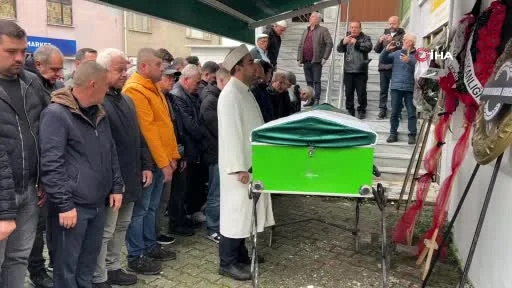 Feci kazada hayatını kaybeden sürücü son yolculuğuna uğurlandı
